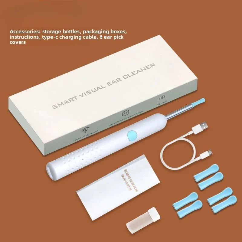 Smart Visual Ear Sticks Otoscope Endoscope Wax Removal Tool Earpick Mini Camera Health Care Ear Cleaner