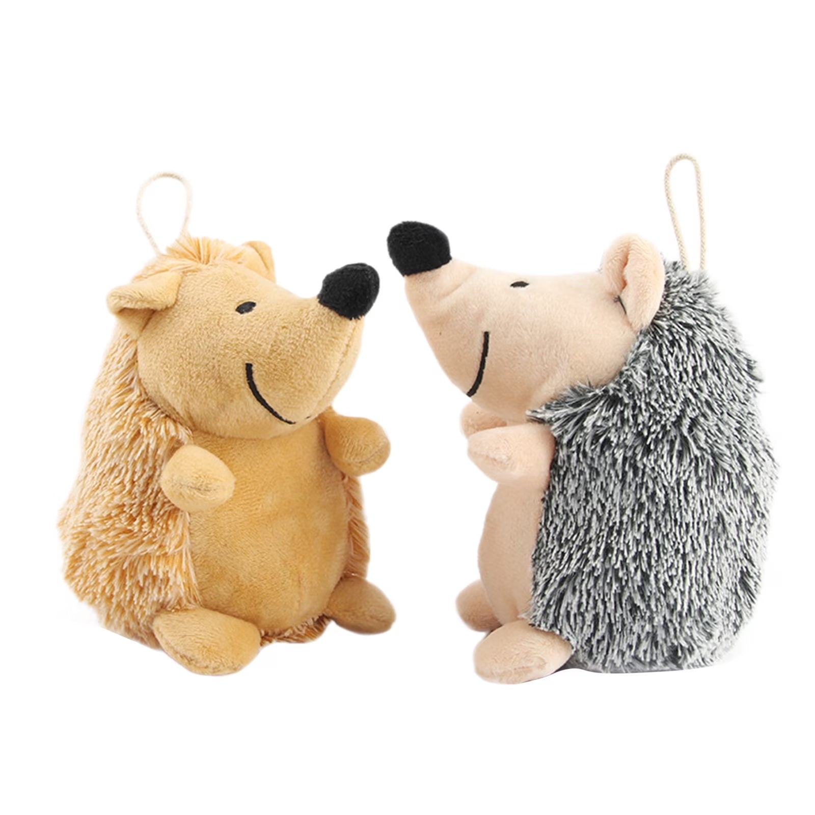 Plush Hedgehog Squeaky Dog Toy