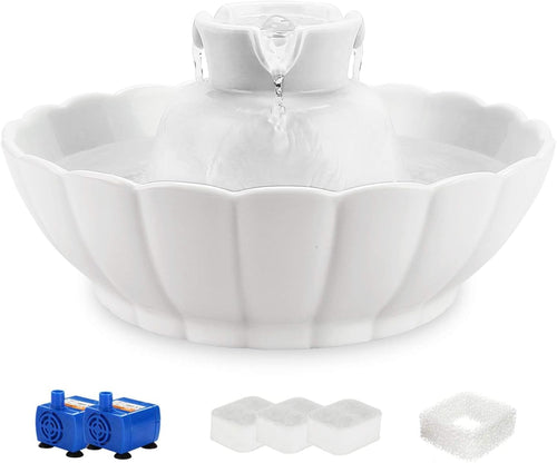 Ceramic Cat Water Fountain