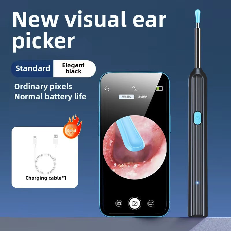Smart Visual Ear Sticks Otoscope Endoscope Wax Removal Tool Earpick Mini Camera Health Care Ear Cleaner
