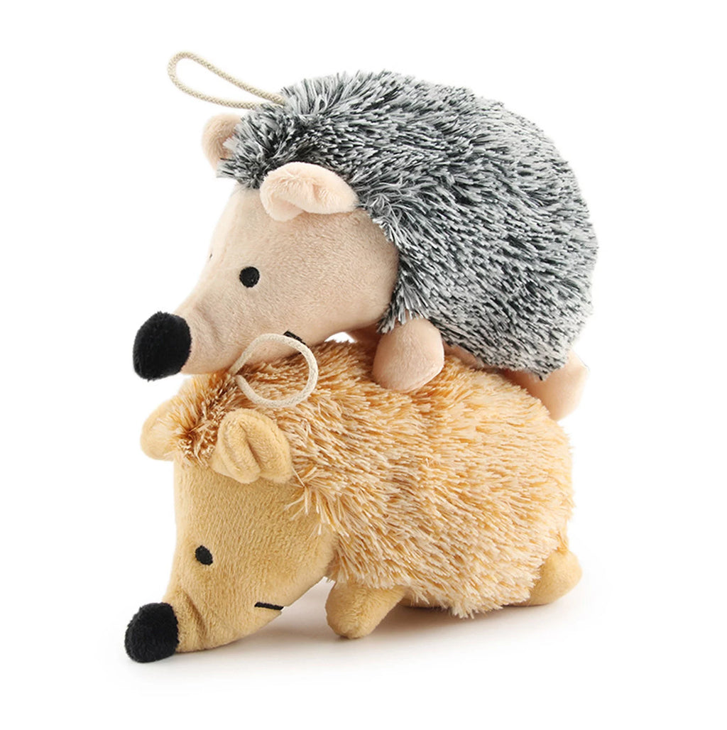 Plush Hedgehog Squeaky Dog Toy